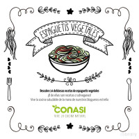CONASI — Espaguetis vegetales