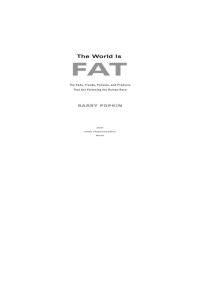 Barry Popkin — The World is Fat