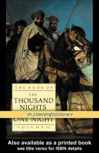 POWYS MATHERS — The Book of the Thousand Nights and One Night, Volume II