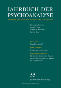 Claudia Frank — Jahrbuch der Psychoanalyse