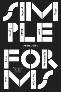 André Jolles — Simple Forms