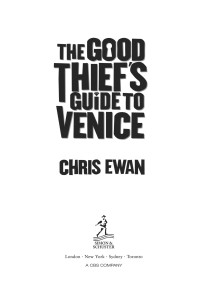 Ewan, Chris — Good Thief's Guide to Venice