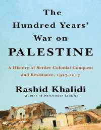 Rashid Khalidi — The Hundred Years' War on Palestine