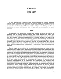 Greg Egan - Capullo — Capullo