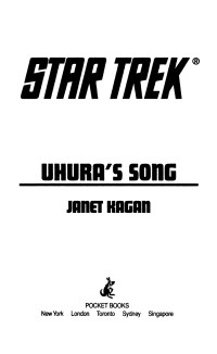 Janet Kagan — Uhura's Song