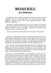 Joe Haldeman — Roadkill