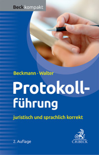 Edmund Beckmann;Steffen Walter; — Protokollführung