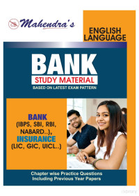 Mahendra Publication Pvt. Ltd. — Mahendra english language bank exam