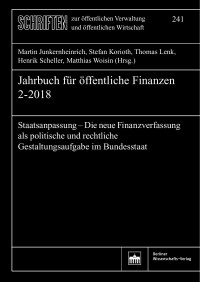 Martin Junkernheinrich, Stefan Korioth, Thomas Lenk, Henrik Scheller, Matthias Woisin (Hrsg.) — Jahrbuch für öffentliche Finanzen