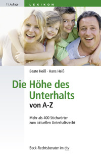 Heiss, Beate, Heiss, Hans — Die Höhe des Unterhalts von A-Z