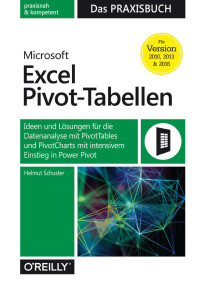 Helmut Schuster — Microsoft Excel Pivot-Tabellen: Das Praxisbuch: Ideen und Lösungen für die Datenanalyse mit PivotTables und PivotCharts mit intensivem Einstieg in Power ... Version 2010, 2013 und 2016 