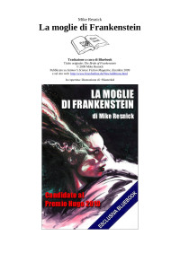 Bluebook — La Moglie di Frankenstein