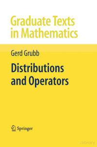 Gerd Grubb — Distributions and Operators