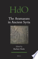 Herbert Niehr — The Aramaeans in Ancient Syria