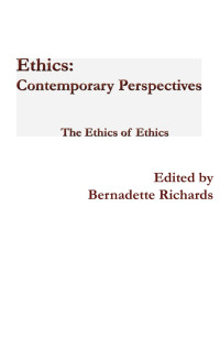 Richards, Bernadette; — Ethics