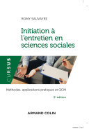 Romy Sauvayre — Initiation à l'entretien en sciences sociales