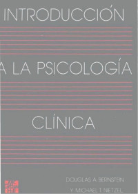 Bernstein, Douglas A.(Author) — IntroducciÃ³n a la psicologÃ­a clÃ­nica
