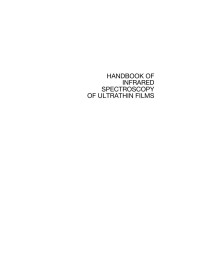 Desconocido — "Handbook of Infrared Spectroscopy of Ultrathin Films"