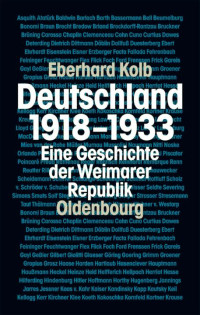 Eberhard Kolb — Deutschland 1918-1933 (B00BEUQH3Y)