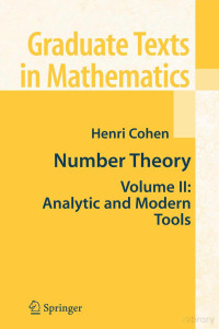 Henri Cohen — Number Theory