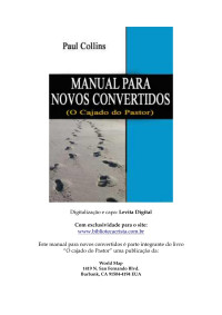 Renata — O Cajado do Pastor - Manual para novos convertidos - Paul Collins