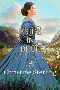Christine Sterling — Bride in Blue (Cowboys and Angels Book 37)