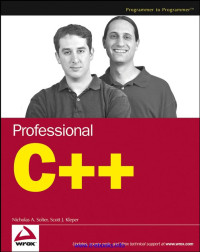 Nicholas A. Solter, Scott J. Kleper — Professional C++