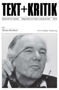 Hermann Korte — Thomas Bernhard