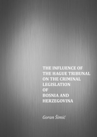 Goran Šimić — The Influence of the Hague Tribunal on the Criminal Legislation of Bosnia and Herzegovina