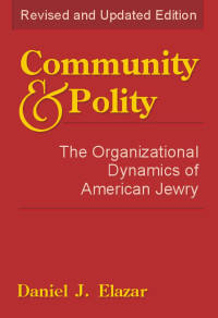 Elazar, Daniel J. — Community and Polity