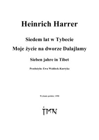 Heinrich Harrer — 7 lat w Tybecie