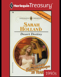 Sarah Holland — Desert Destiny