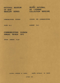 Barbara Tyler — Communications Division: annual review, 1973