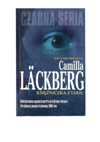 Camilla Lackberg — Erika Falck 1. Księżniczka z lodu