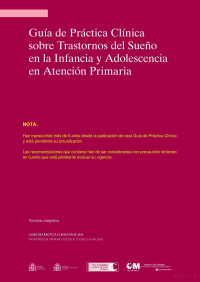 Ministerio de Salud de España — GPC Trastornos del Sueño en Infancia-Adolescencia Atención Primaria