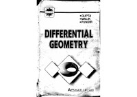 Gupta, Malik, Pundir — Differential Geometry
