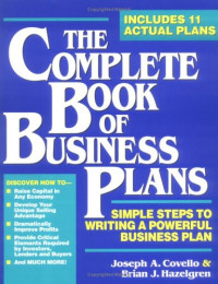 Covello, Joseph A. — The Complete Book of Business Plans