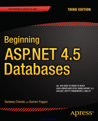 Sandeep Chanda & Damien Foggon — Beginning ASP.NET 4.5 Databases