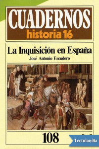 José Antonio Escudero — La Inquisición en España