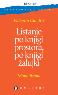 Valentin Cundrič — Listanje po knjigi prostora, po knjigi žalujki