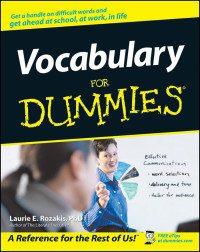 Laurie E. Rozakis — Vocabulary For Dummies