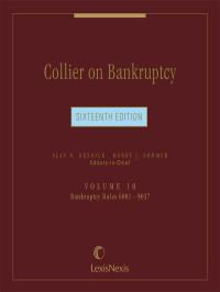 wei zhi — Collier on Bankruptcy, Volume 10