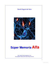 David Angulo de Haro — Super memoria Alfa