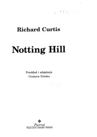 Notting Hill — Richard Curtis