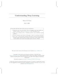Simon J.D. Prince — Understanding Deep Learning