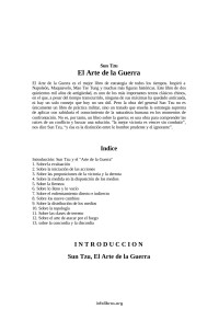 Sun Tzu — El Arte de la Guerra