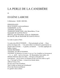 Eugène Labiche — LA PERLE DE LA CANEBIÈRE