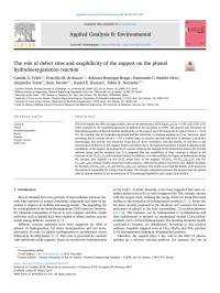 Camila A. Teles & Priscilla M. de Souza & Adriano Henrique Braga & Raimundo C. Rabelo-Neto & Alejandra Teran & Gary Jacobs & Daniel E. Resasco & Fabio B. Noronha — The role of defect sites and oxophilicity of the support on the phenol hydrodeoxygenation reaction