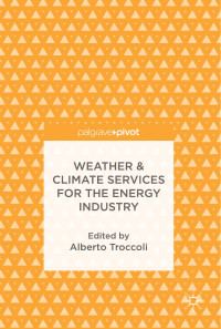 Alberto Troccoli — Weather & Climate Services for the Energy Industry