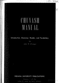 Krueger — Chuvash Language Manual